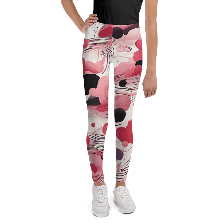 pink and black design for legging product image (1)