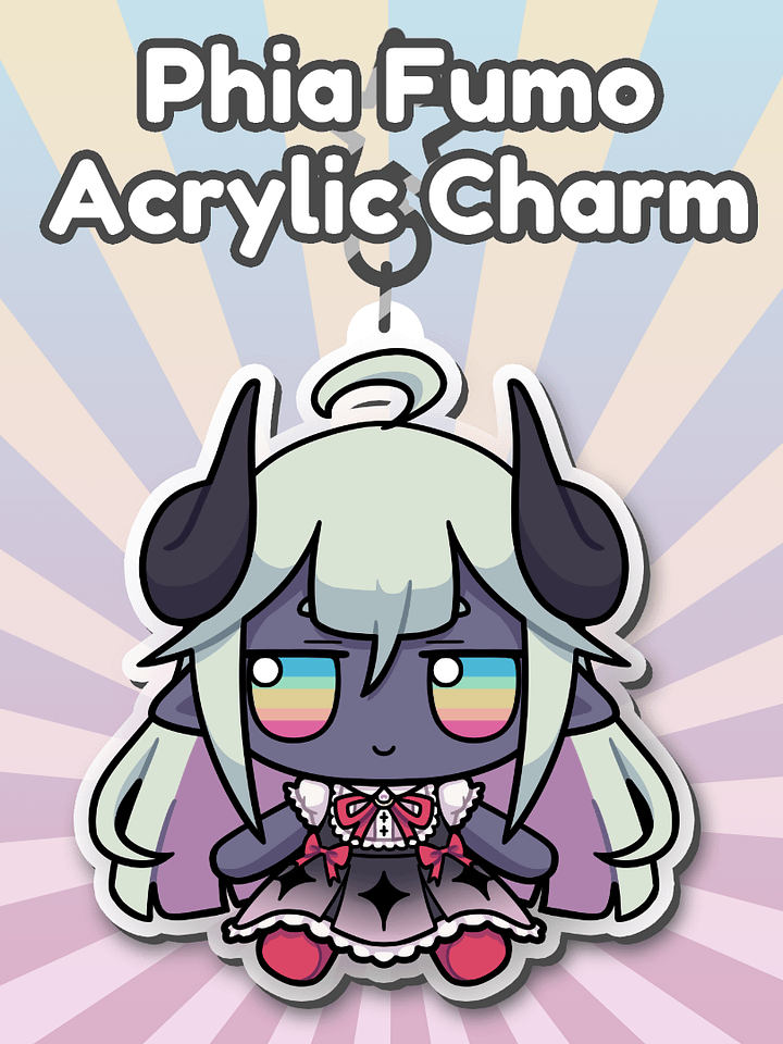Phia Fumo Acrylic Keychain (B-Grade) product image (1)