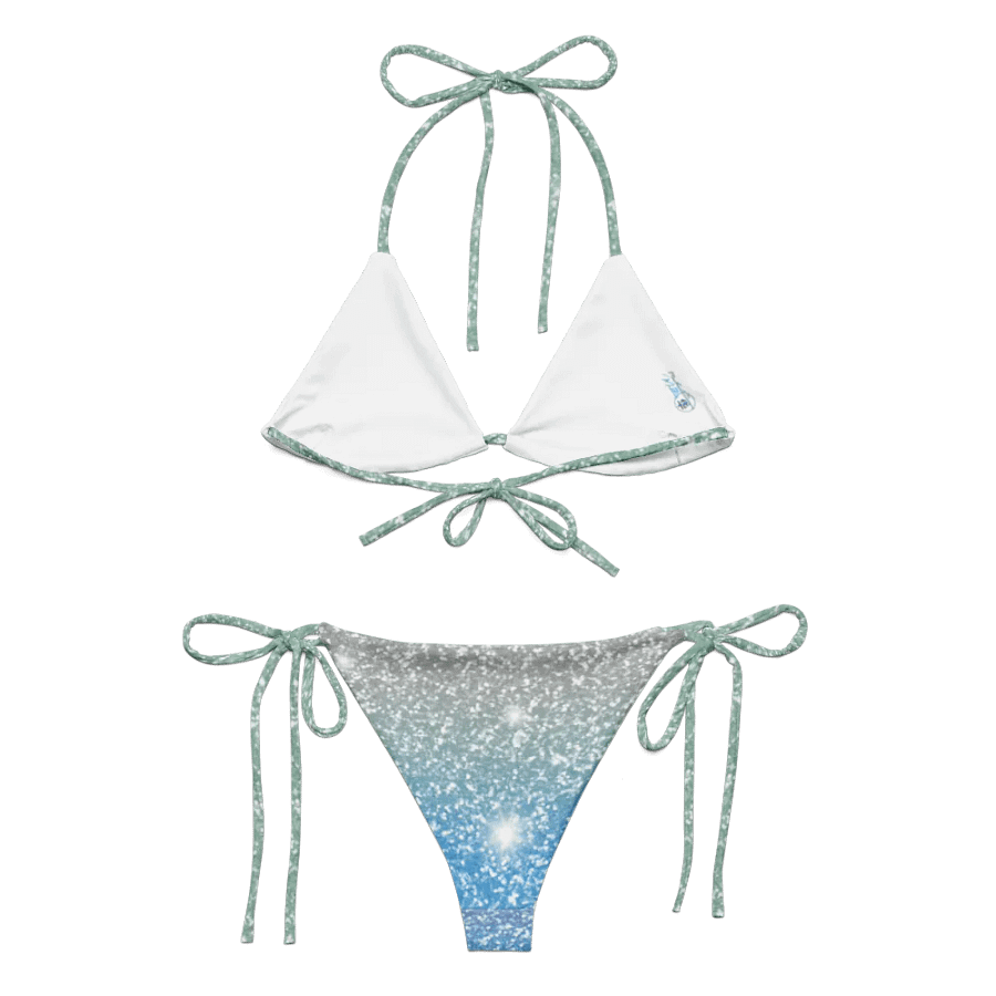 Glitter Unicorn Texture Design String Bikini (10) product image (2)