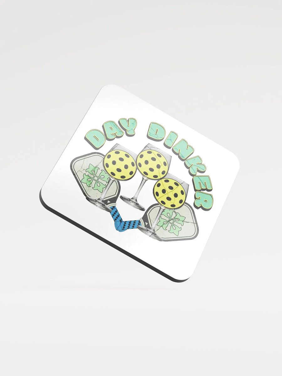 Day Dinker Pickleball Wine Coaster Set product image (1)