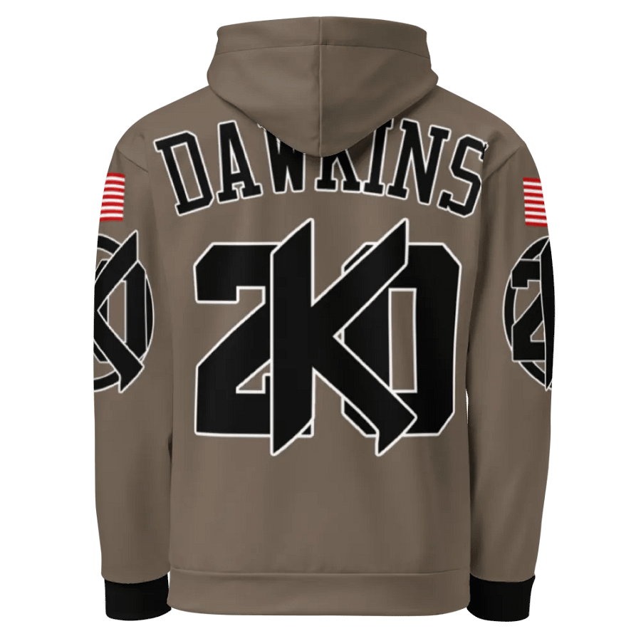 Copy of Dawkins Flat Dark Earth KULT Hoodie 4 product image (2)