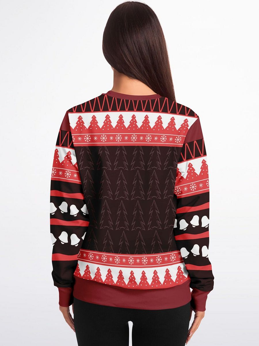 Bottoms Up Santa Christmas Sweatshirt | Funny Stuck Santa Holiday Sweater | Ugly Christmas Party Winter Outfit product image (6)