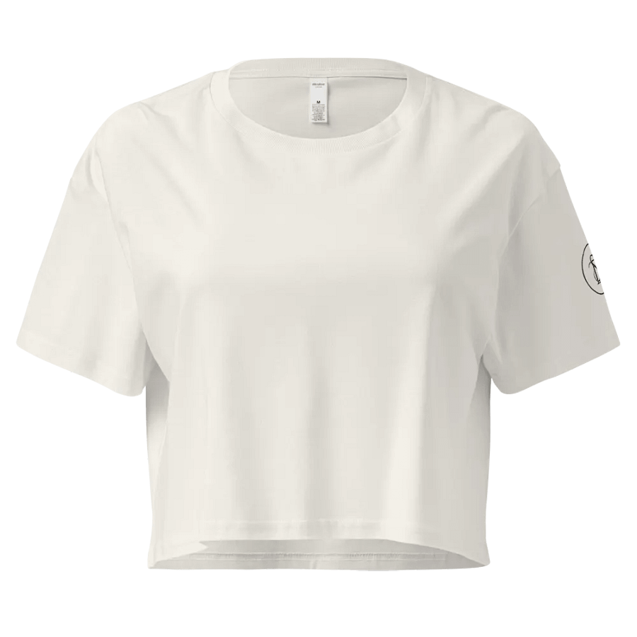 SHE DECIDES - Women's Crop Top (Logo Only) product image (3)