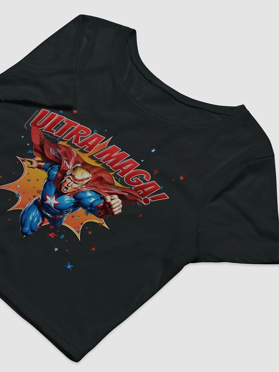 Ultra MAGA! - Women's Crop Baby Tee product image (5)