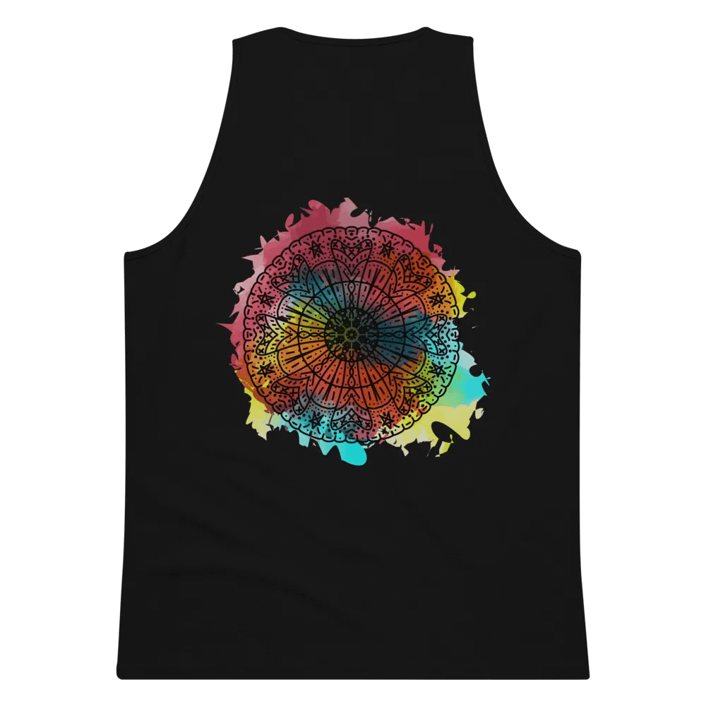 Stars and helix design tank top product image (2)