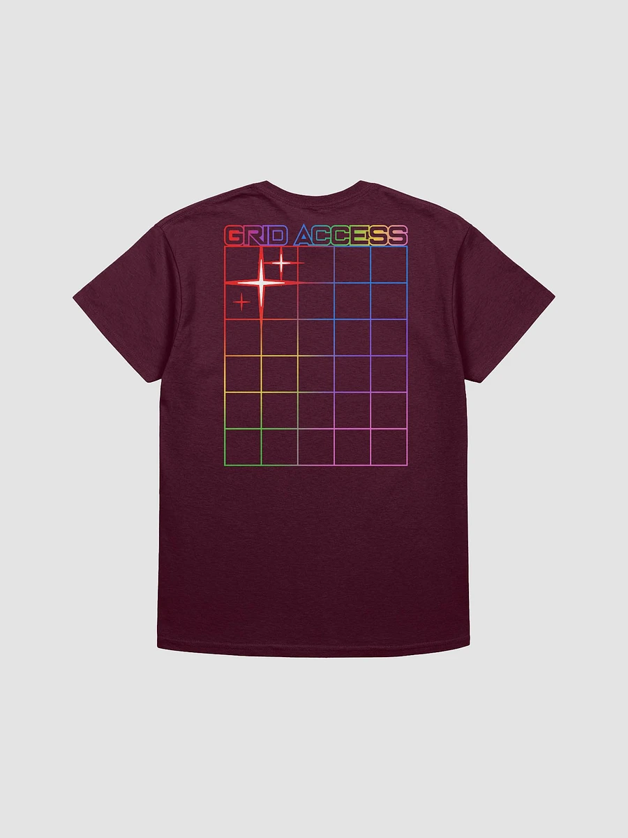 Red Grid Access T-shirt product image (9)