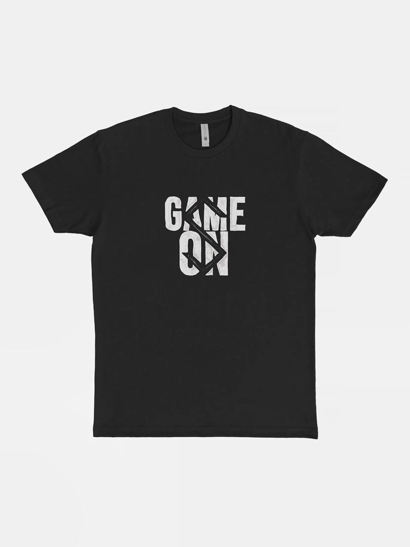 Game On T-Shirt — Black product image (1)