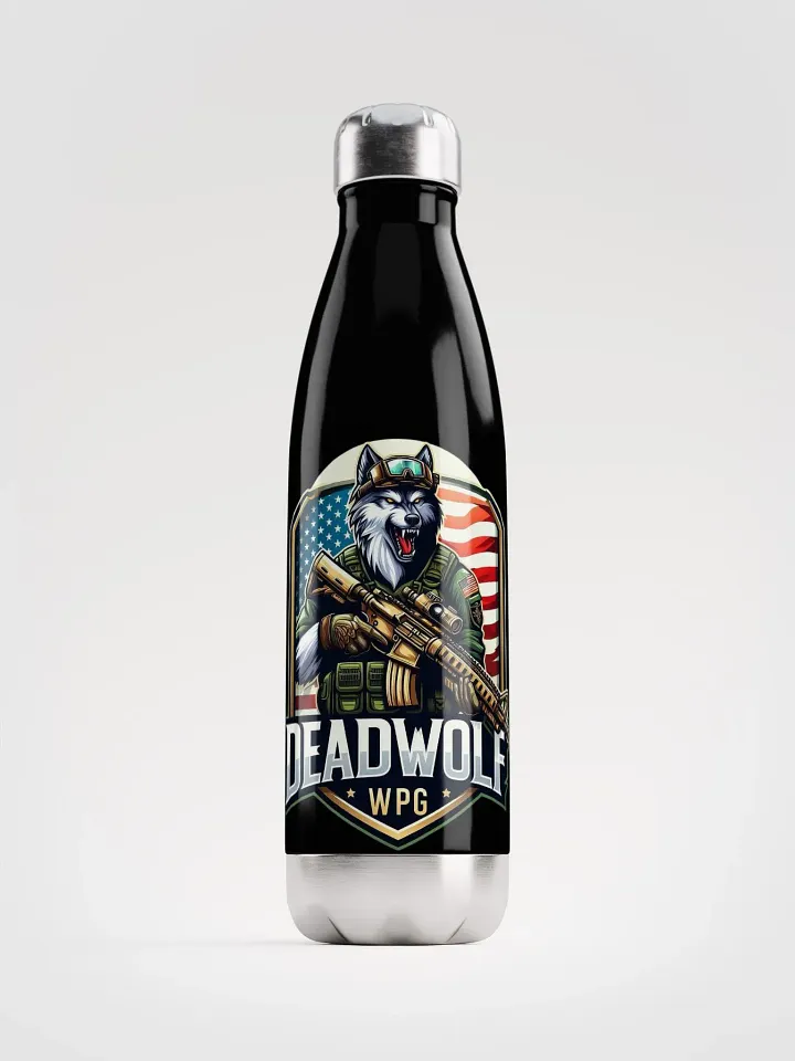Dead Wolf Stainless Steel Water Bottle product image (1)