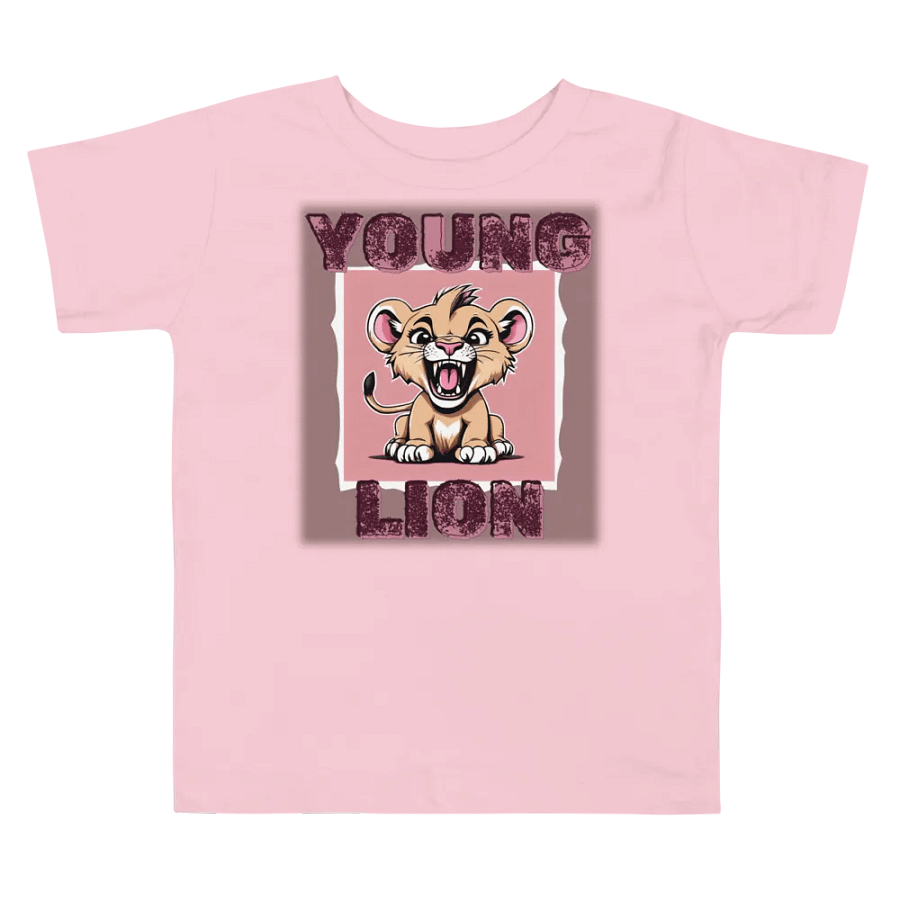 Young Lion Toddler Girl Tee product image (2)