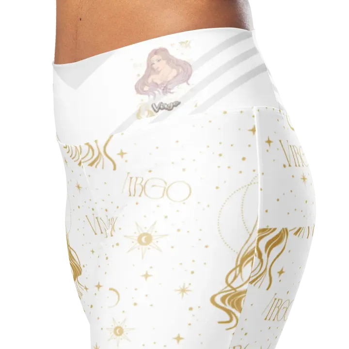 Virgo Symmetric Vibe Flare Leggings product image (1)