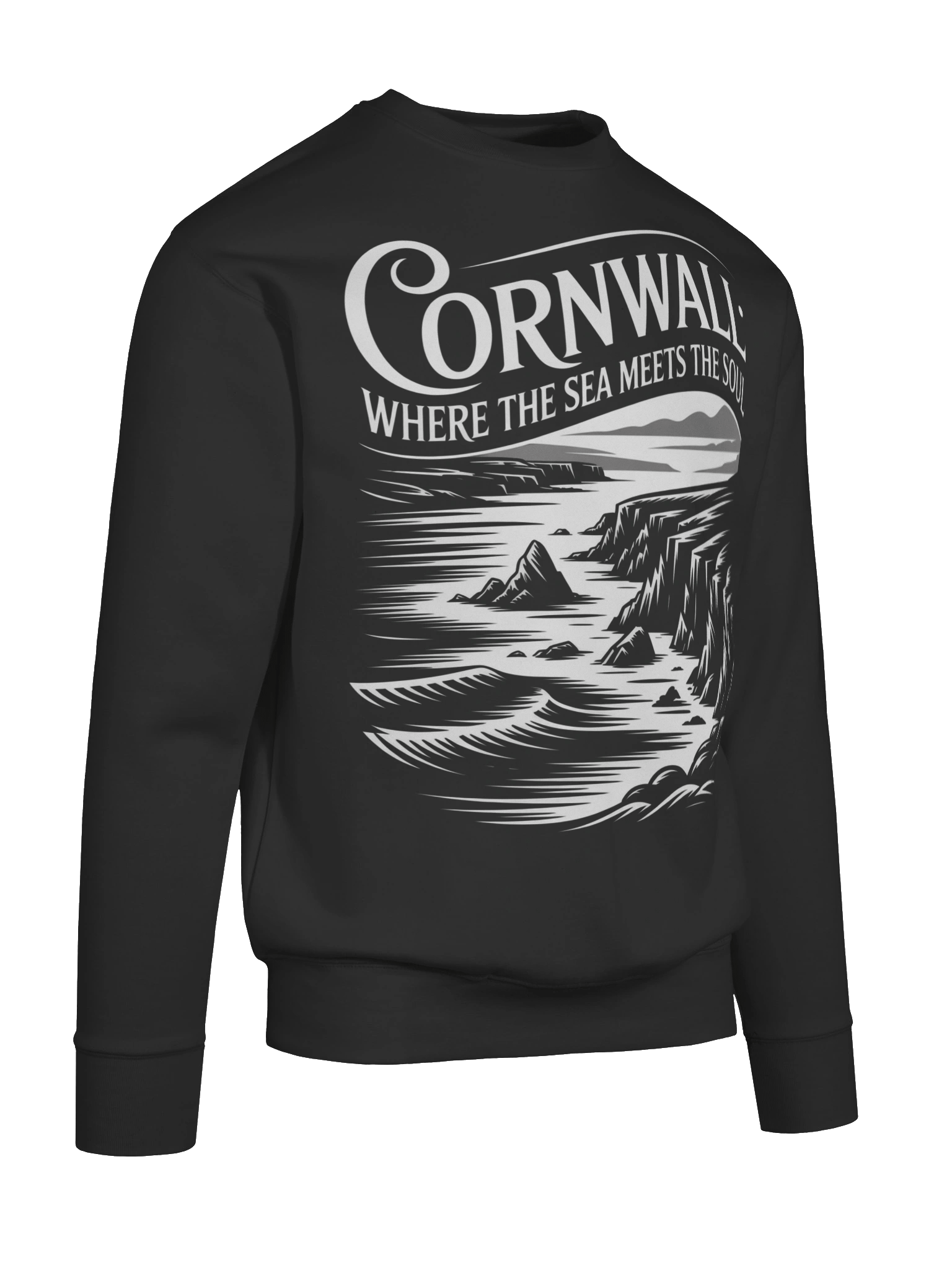 Cornwall: Where the Sea Meets the Soul - Premium Sweatshirt product image (11)