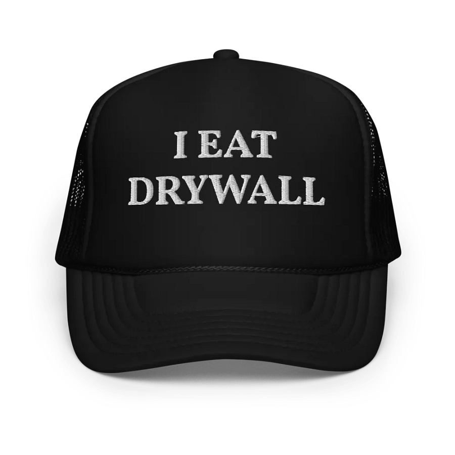 I Eat Drywall - Embroidered Trucker Hat Cap product image (1)