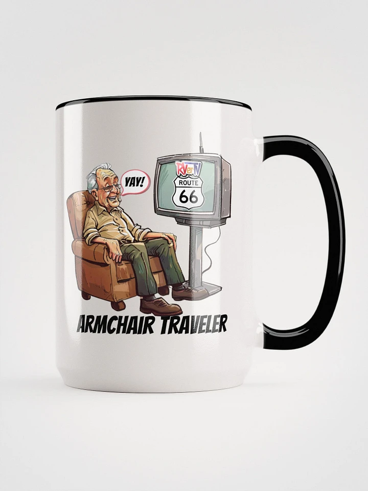 Armchair Traveler Grandpa Ceramic Coffee Mug product image (2)