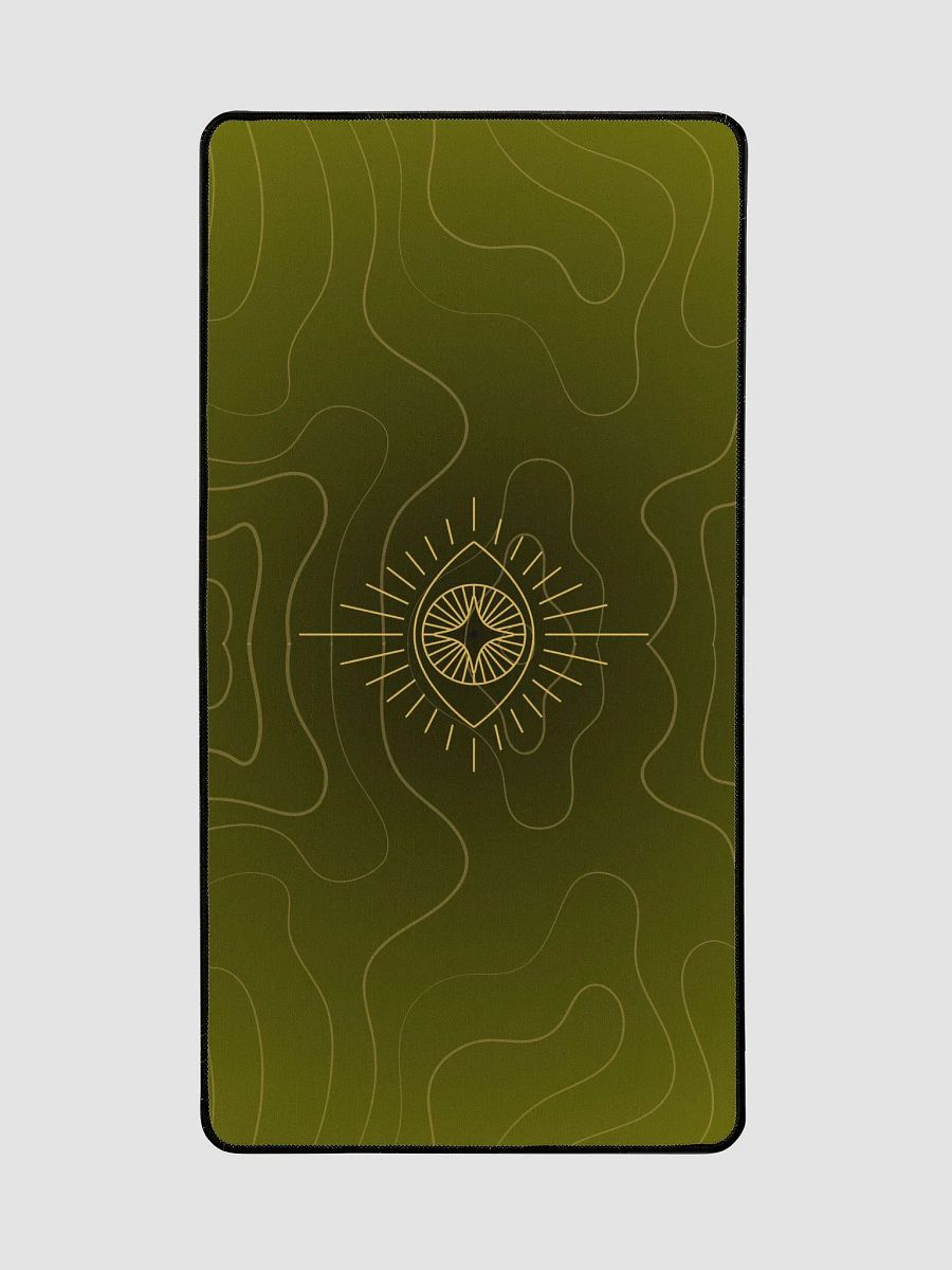 Yellow Hypnotic Eye Deskmat product image (2)