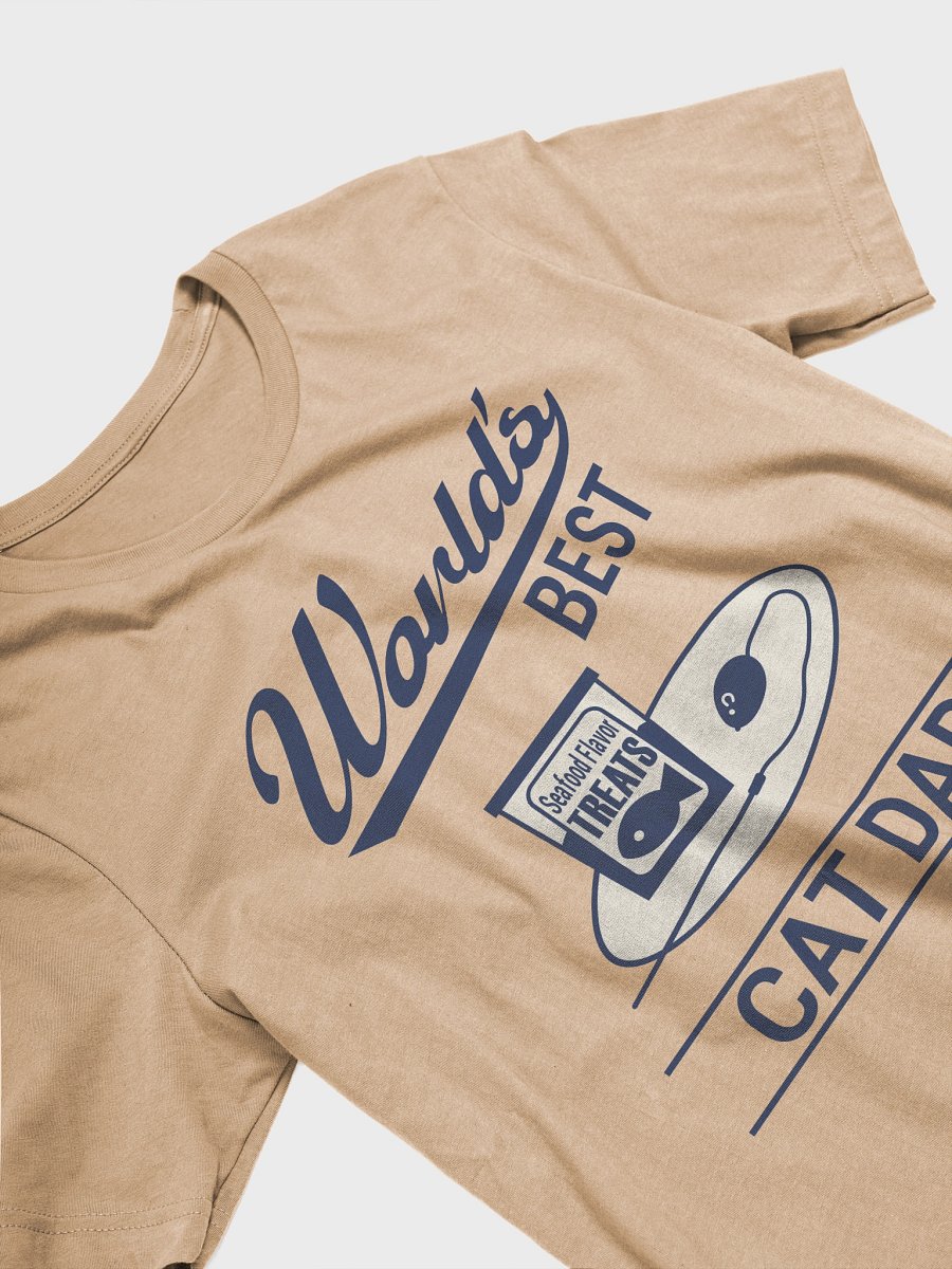 World's Best Cat Dad Unisex T-shirt product image (2)