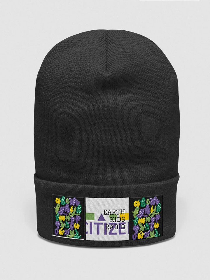 Earth Kids Radio Logo Cuffed Beanie product image (1)