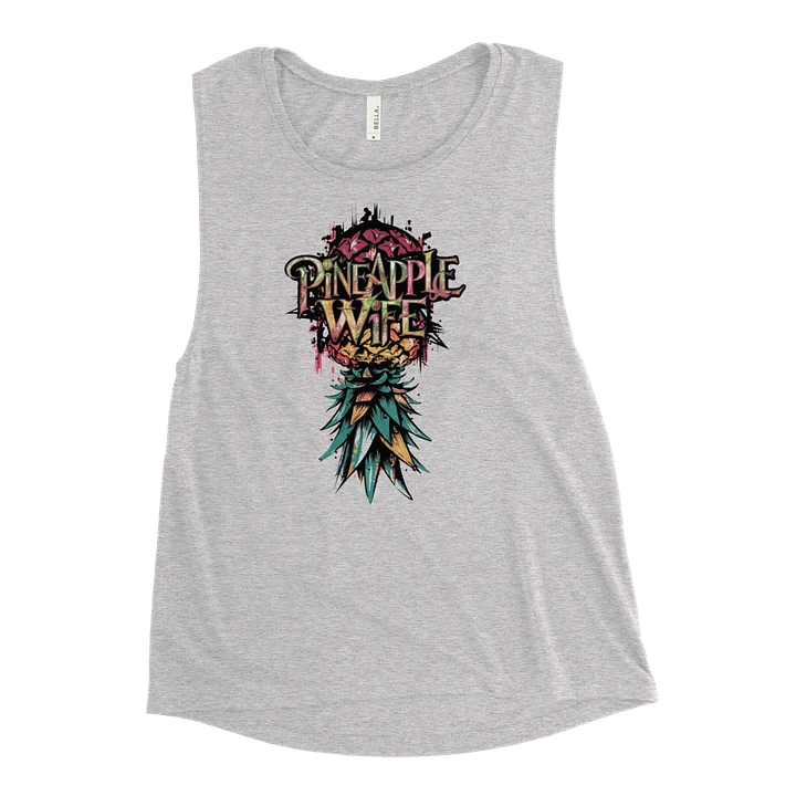 Pineapple Wife Urban Pineapple Flowy Muscle Tank product image (49)