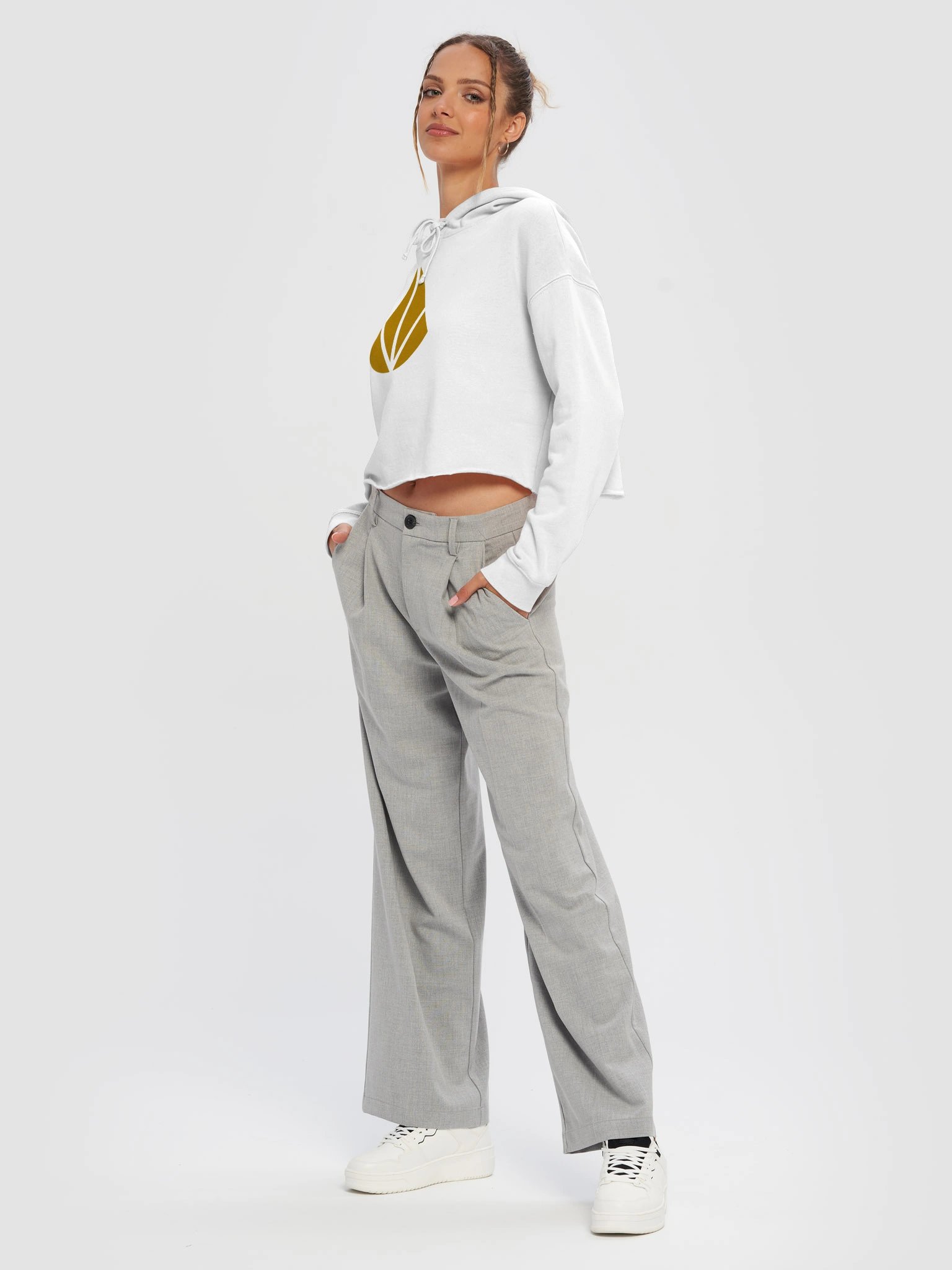 WOMEN'S GOTÁ TIER IV CROPPED HOODIE product image (5)