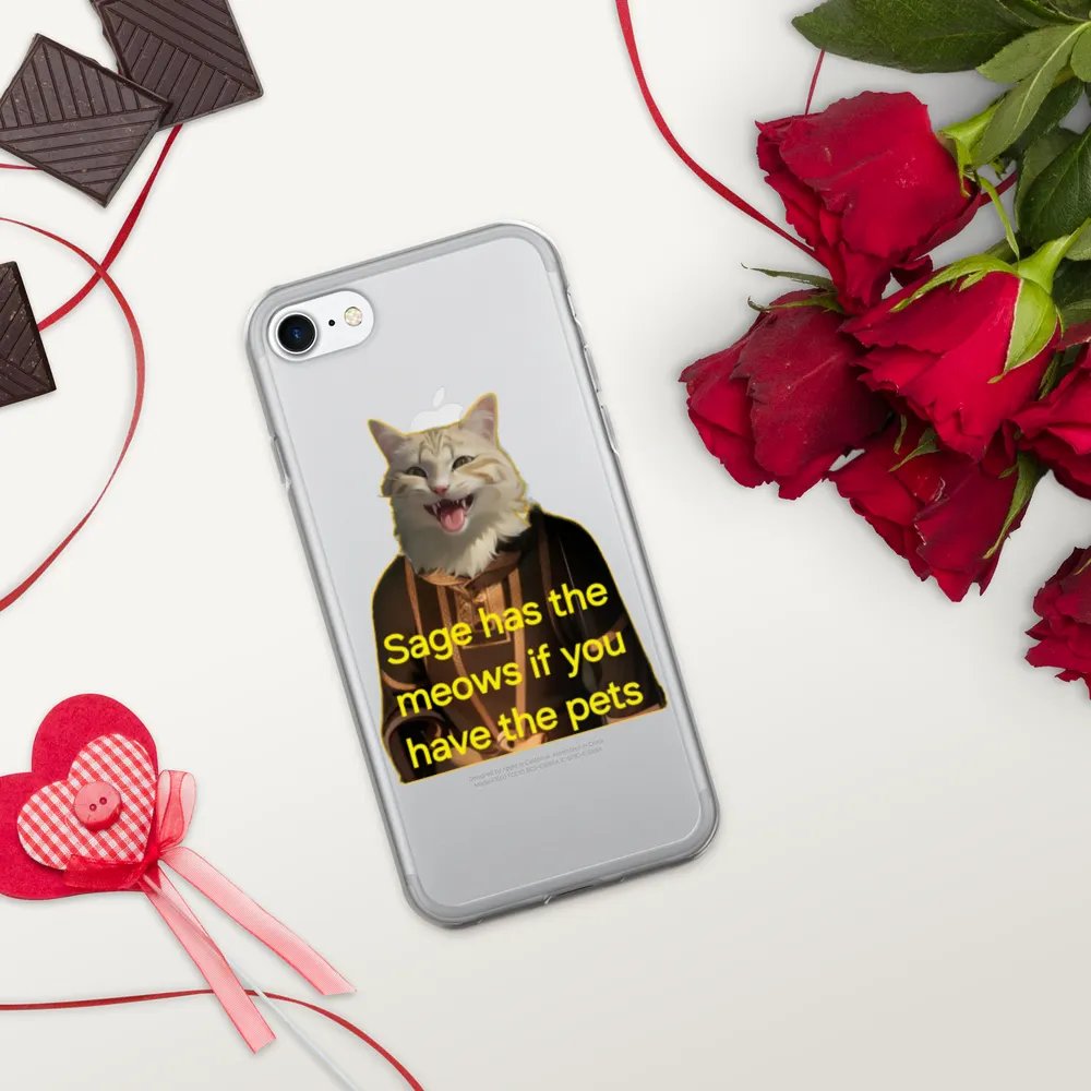 Sage Barter! iPhone Case product image (336)