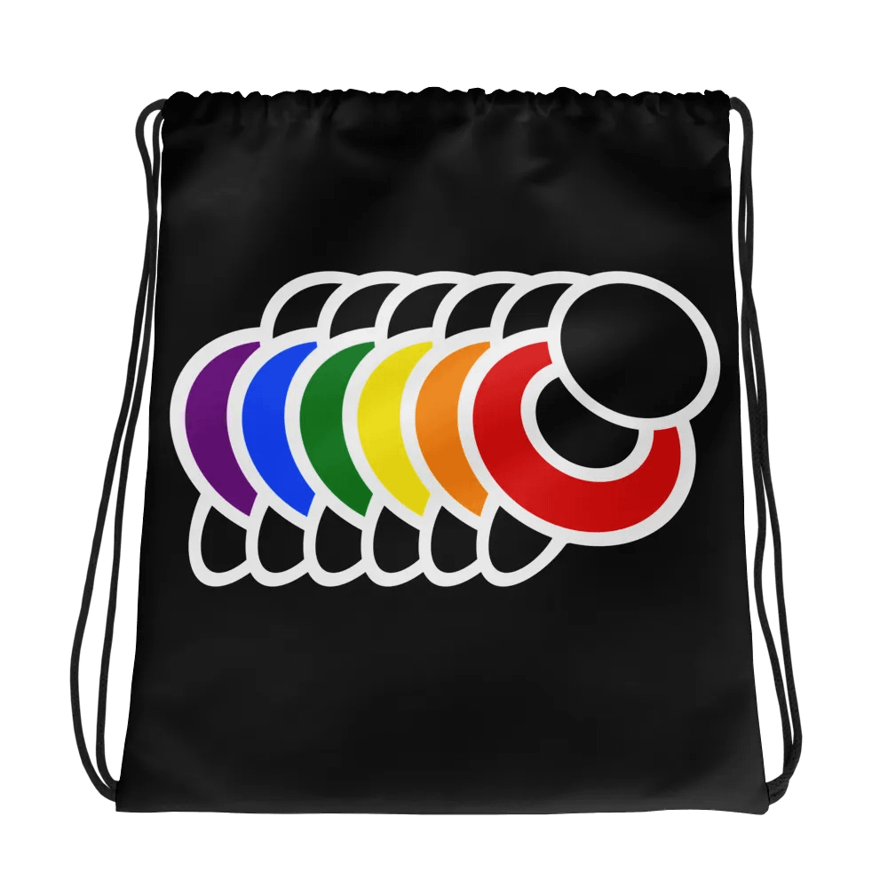 PRIDE - Rainbow Logo (Drawstring Bag) product image (1)