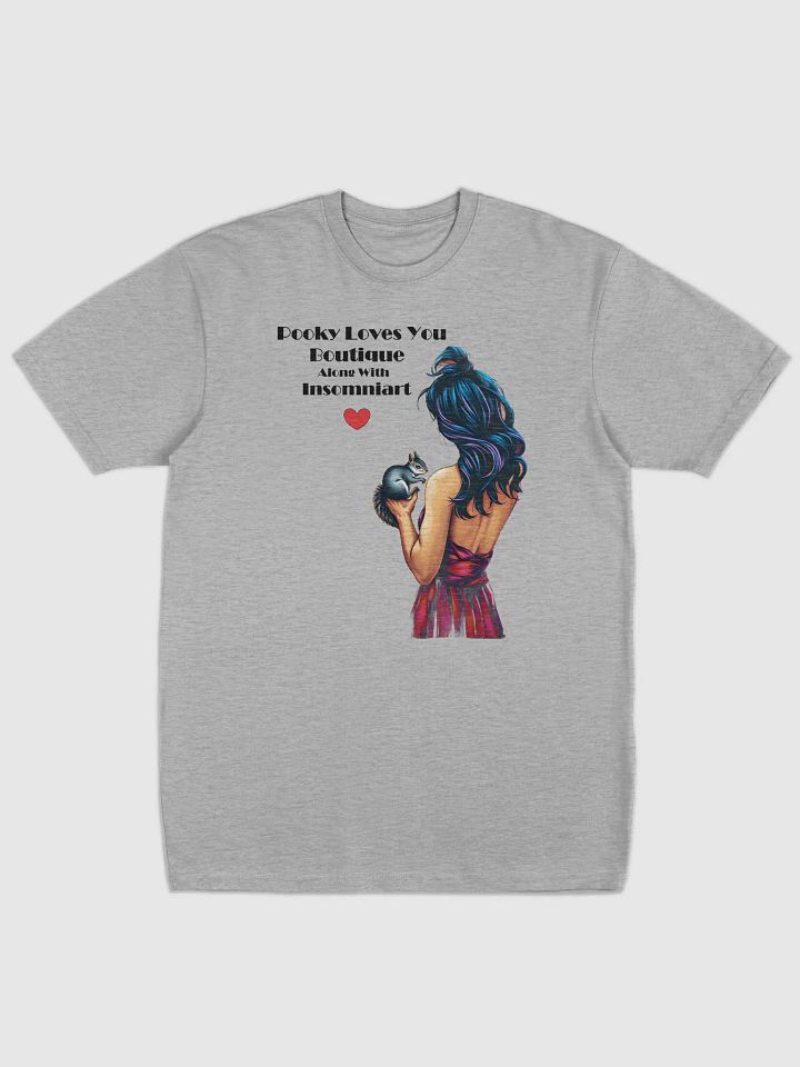 supersoft tee with pooky, his mama and each of their companies! product image (1)