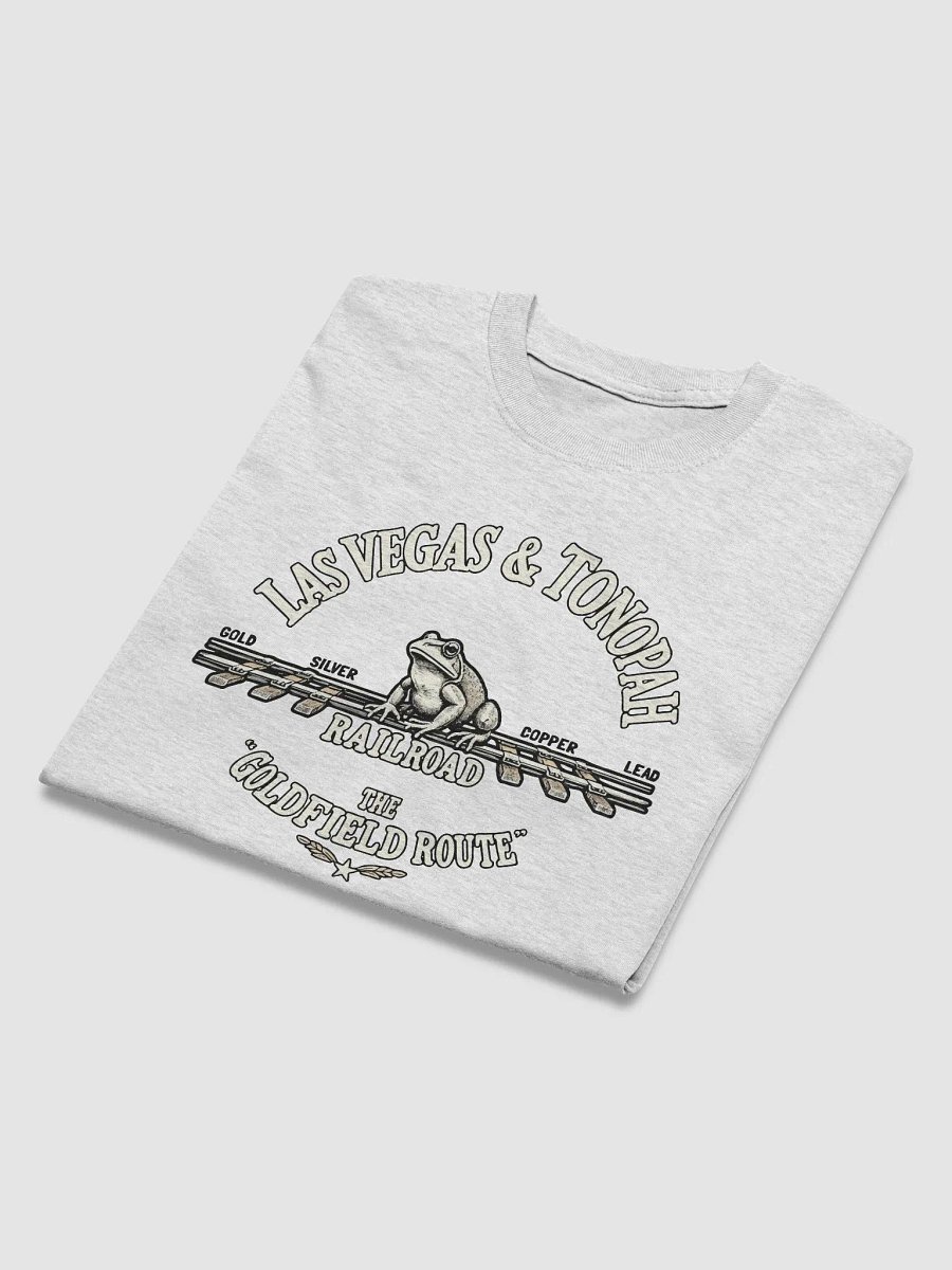 Las Vegas & Tonopah Railroad BULLFROG DISTRICT 2025 Logo Tee product image (7)
