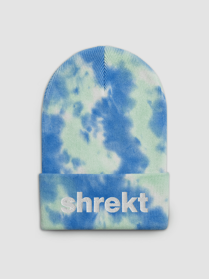 Shrekt Tie-dye beanie product image (1)