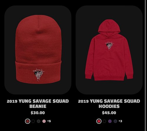 ‼️‼️NEW @yssdasquad.co MERCH OUT NOW ‼️‼️ #BEANIES #HOODIES #OUTNOW #YSSDASQUADCO #YUNGSAVAGESQUAD #TAMPA