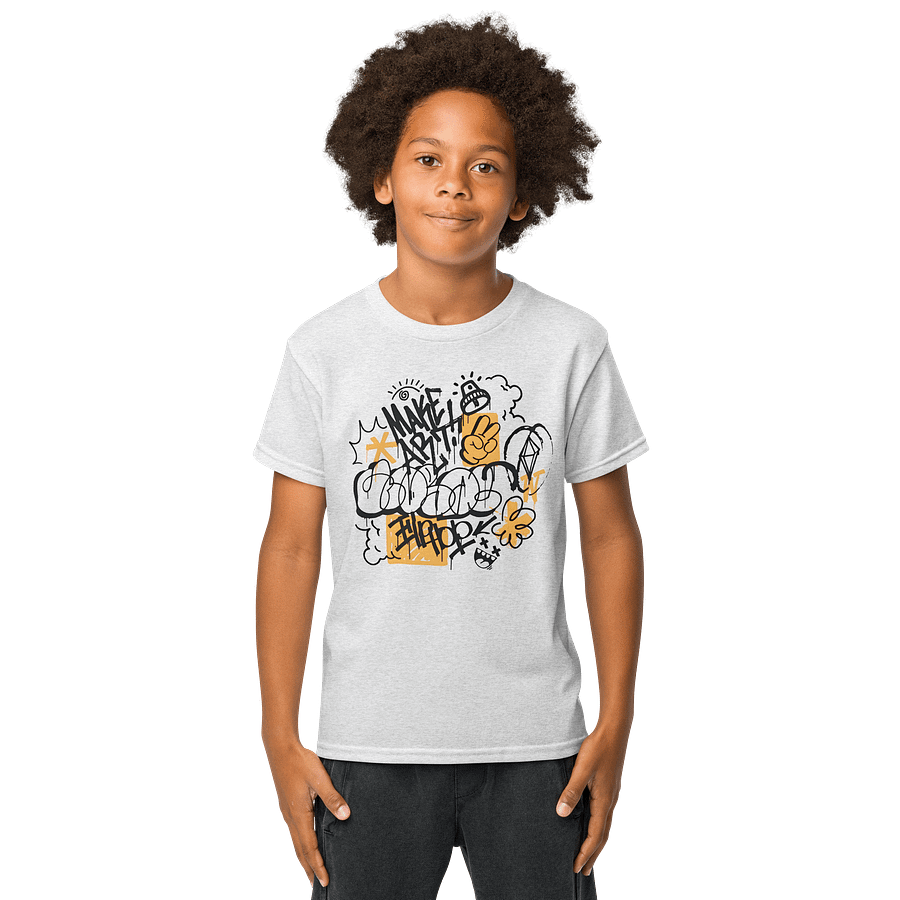 Kids T-Shirt Street Abstract Scribbles Sport Tee product image (1)