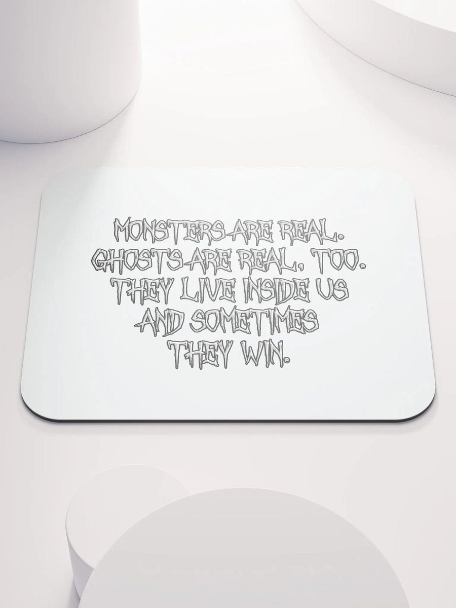 Monsters Are Real Mouse Pad product image (1)