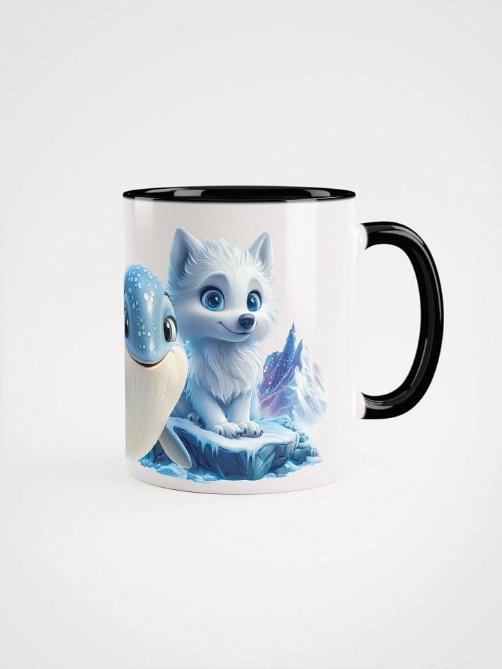 Whimsical Arctic Friends Accent Mug product image (1)