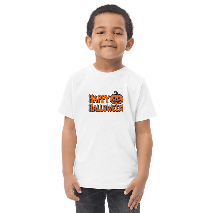 Happy Halloween Toddler Jersey Tee product image (1)