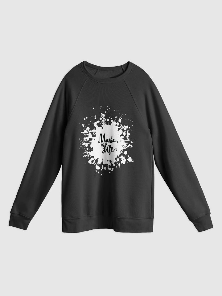 Music is life sweatshirt product image (1)