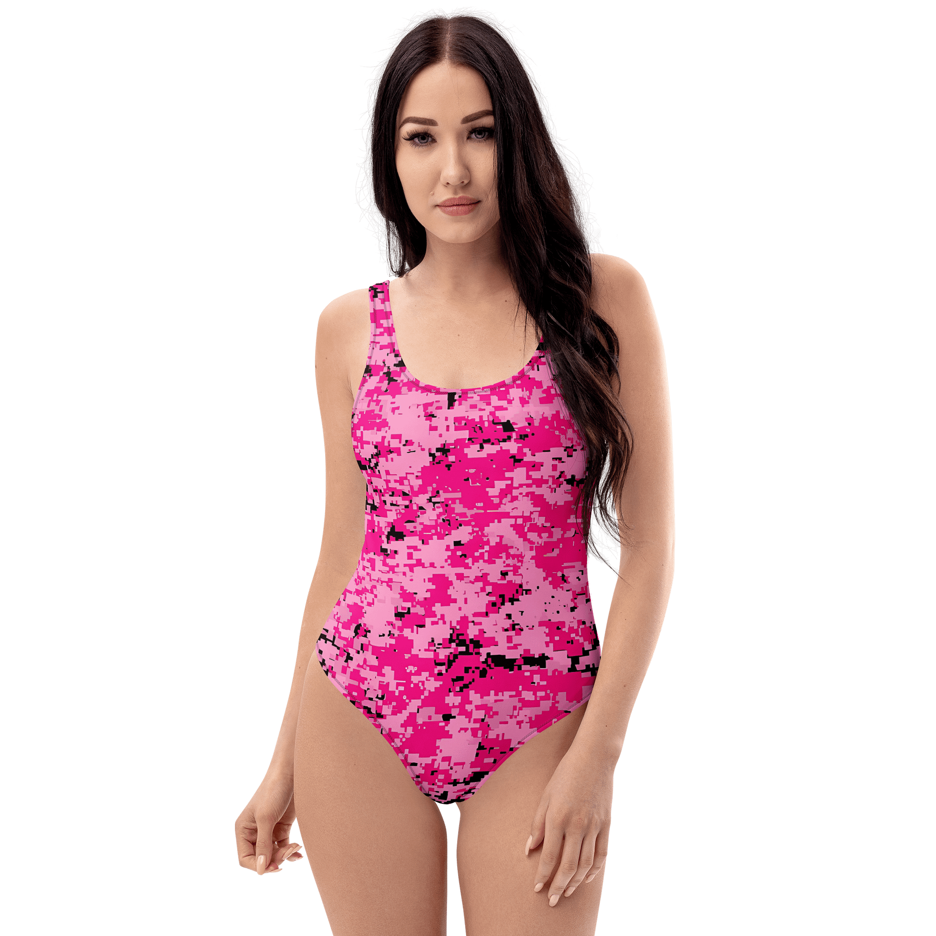 Pixel Pink Camo Swimsuit product image (1)