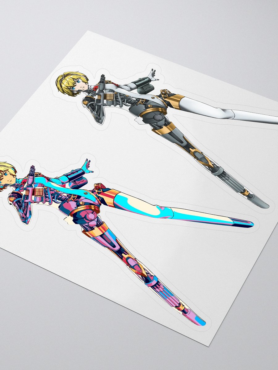 Android Girl Mark I & II Stickers product image (4)