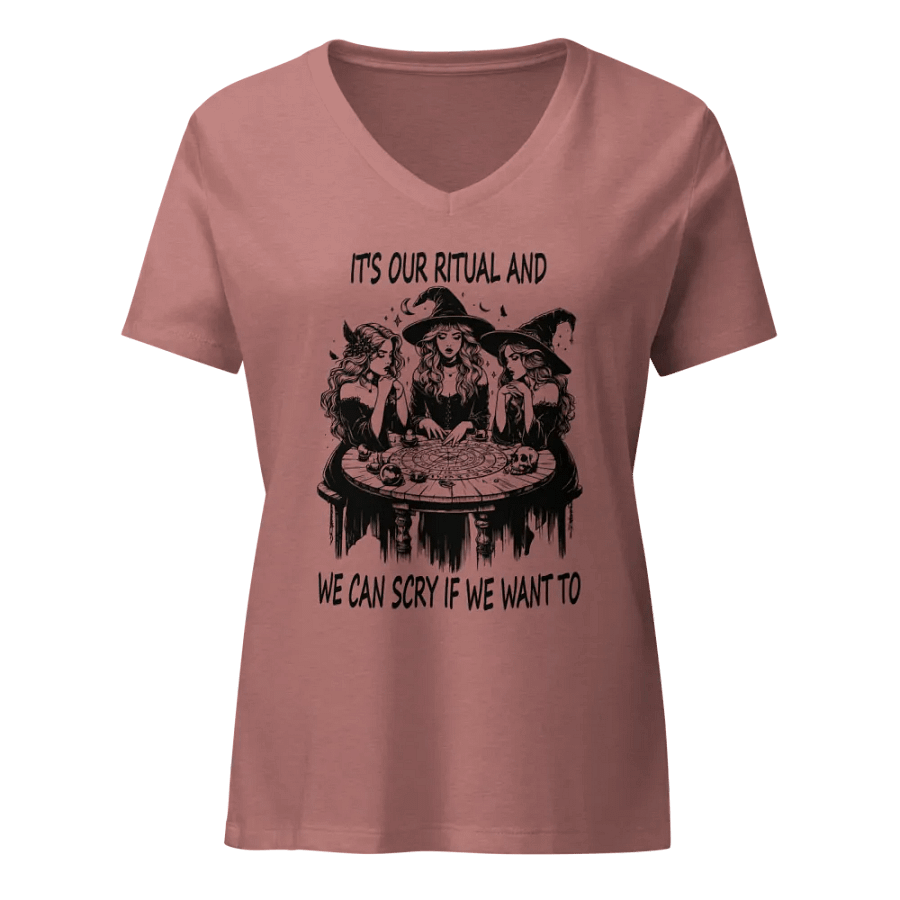 Scry If We Want To V-Neck Tee product image (5)