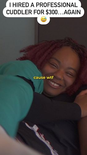 I Hired A Professional Cuddler for $300…Again 😅
•
•
#explore #explorepage #rizz #unspokenrizz #reels #reelsinstagram #viral #...