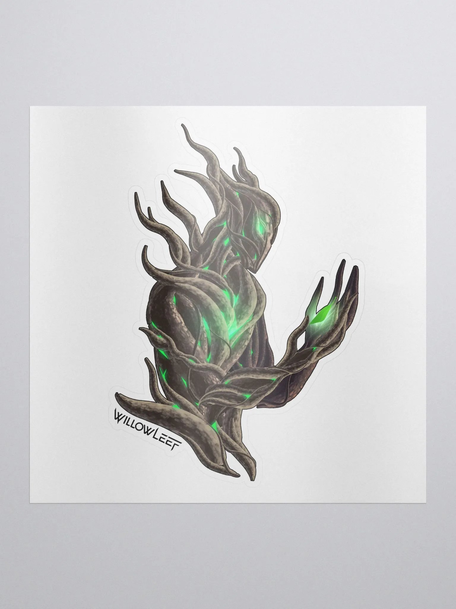 Green Leef Protector Sticker product image (2)