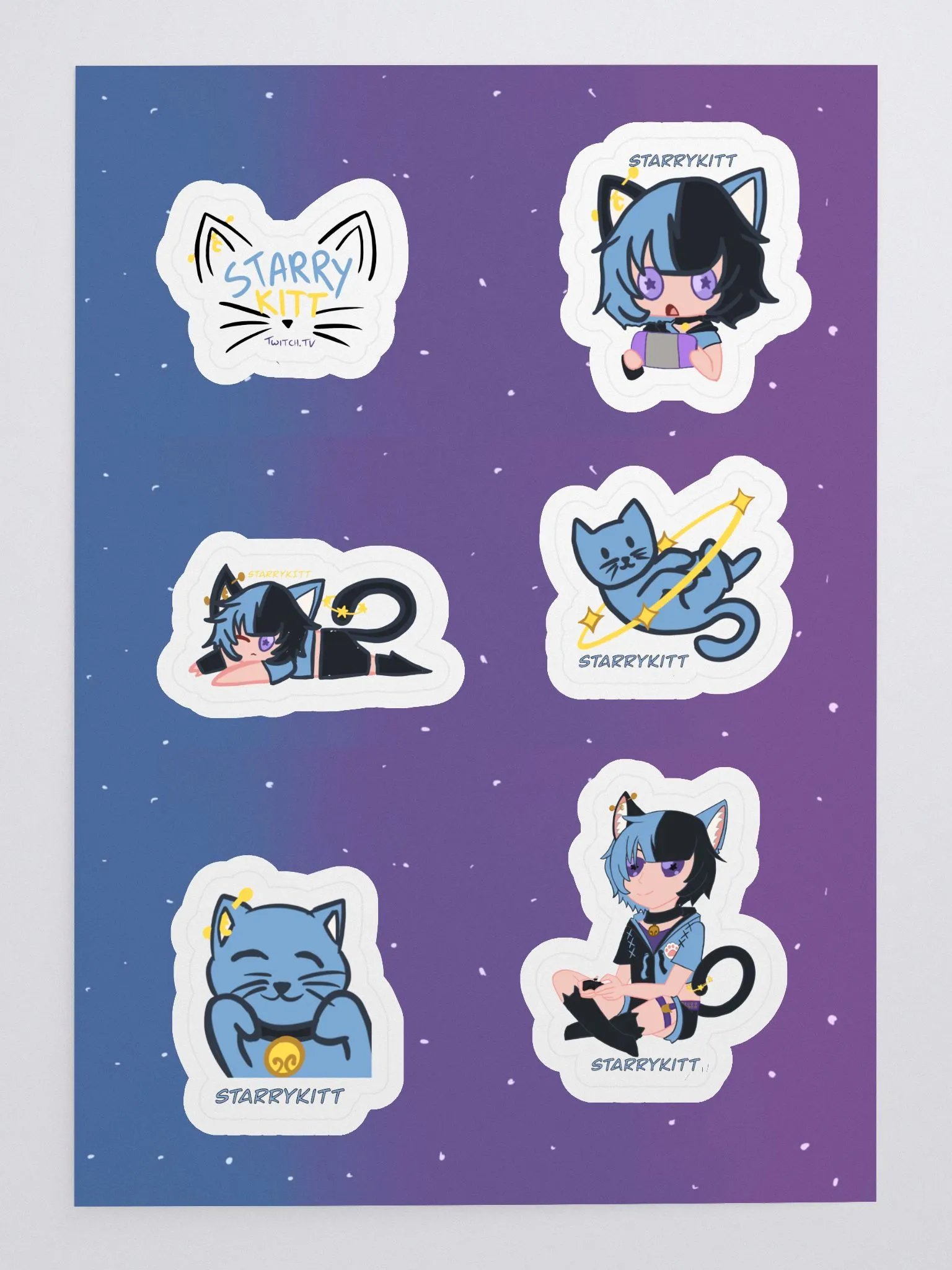 Starrykitt Sticker Sheet product image (3)