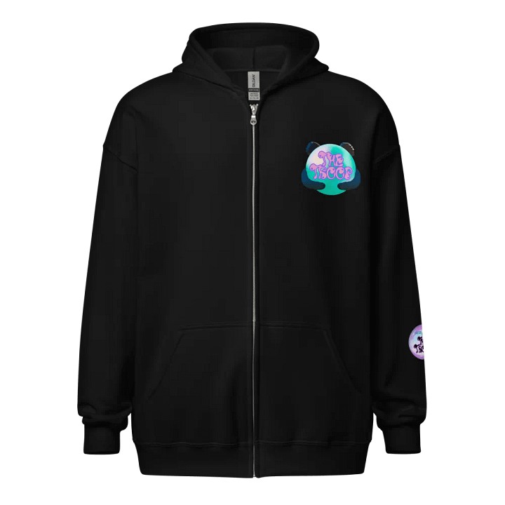 Panda/Proud Member Zip Hoodie product image (1)