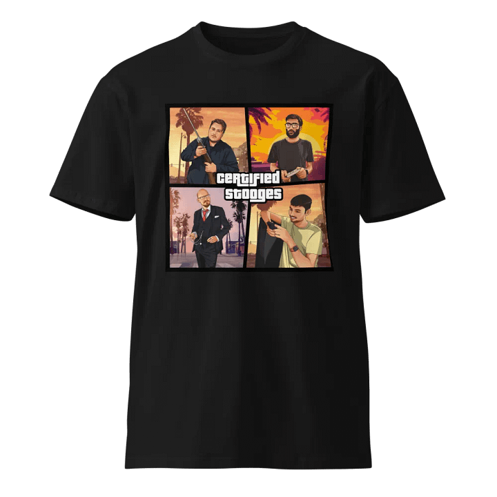 Certified Stooges GTA Style - T-Shirt product image (1)