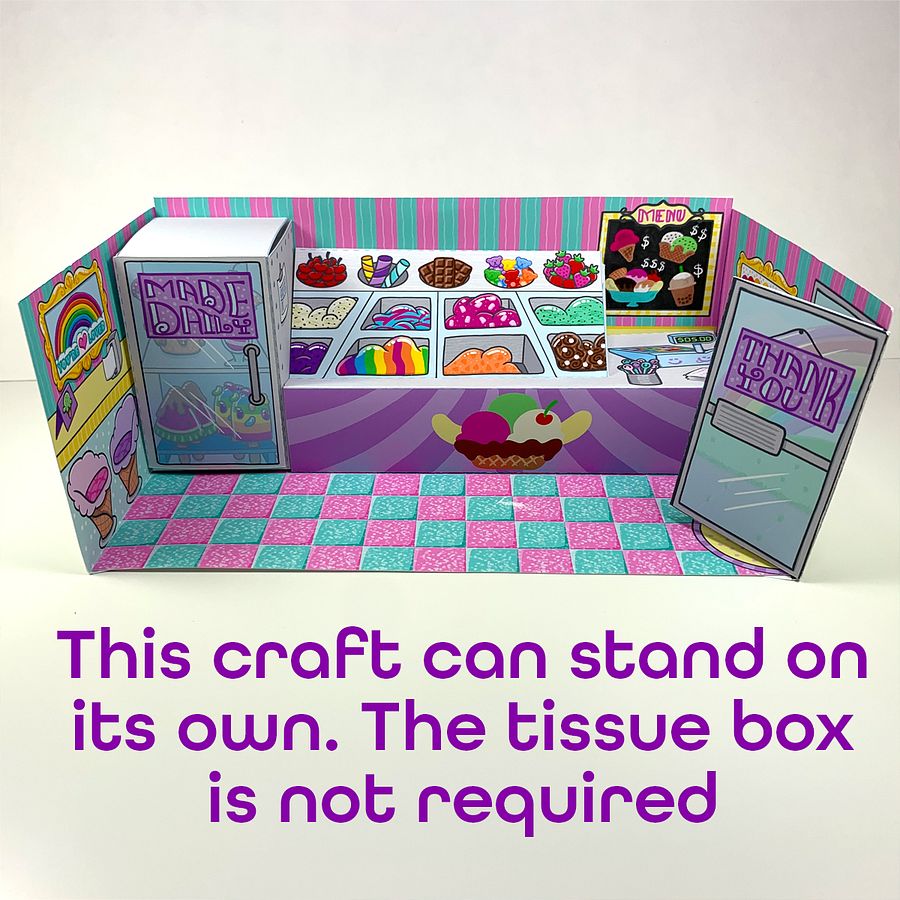 Ice Cream Shop in a Tissue Box product image (3)