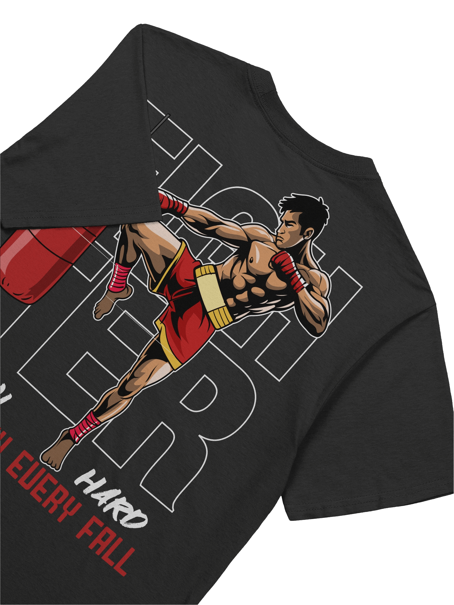 Fighter Train Hard Rise With Every Fall product image (8)