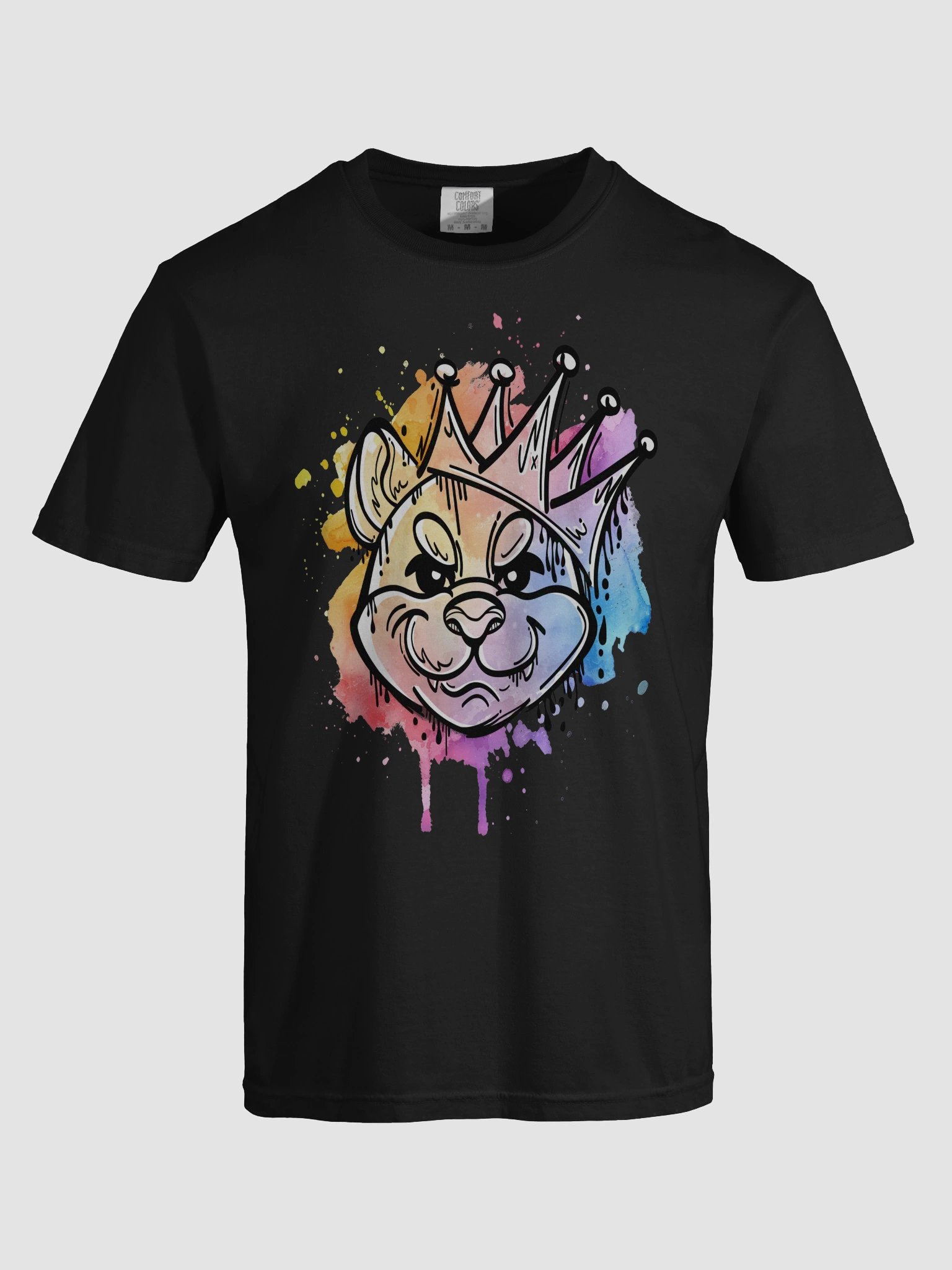 GRAFFITI DOG BLACK | T-SHIRT product image (7)