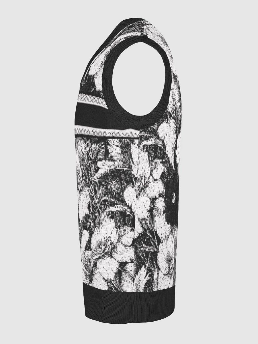 Floral Bliss Knitted V-Neck Vest product image (23)