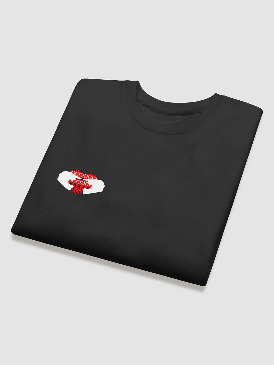 Valentine Matching Off-Road Helmet Heart Crewneck (White-Left) product image (4)