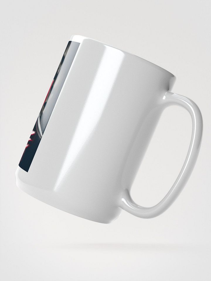 Feathered AD Logo White Glossy Mug product image (2)