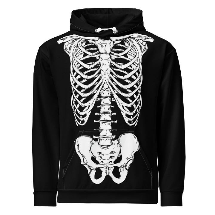Skeleton Stylized Unisex Hoodie product image (1)