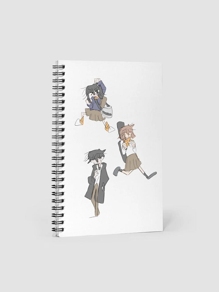 Waku waku high school student notebook product image (1)