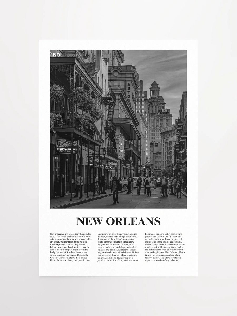 New Orleans 03 Newspaper Poster product image (5)